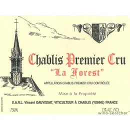 Vincent Dauvissat Chablis 1er Cru La Forest 2013 (약 31만원)