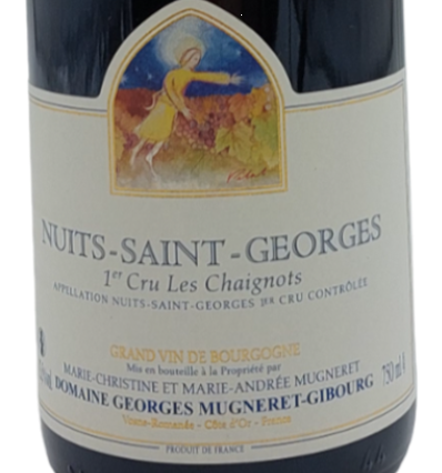 2025.03.28 탄포님 개인결제- Domaine Mugneret Gibourg Nuits Saint Georges 1er Cru Les Chaignots 2021