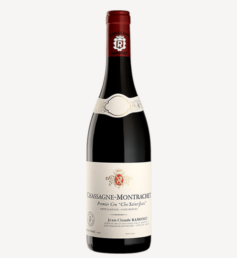 Jean-Claude Ramonet Chassagne Montrachet 1er cru Clos Saint Jean rouge 2021