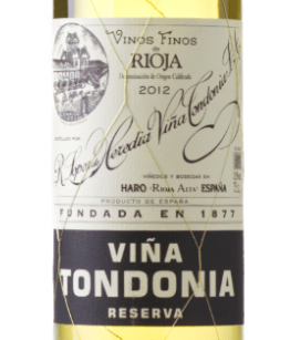 2024.4.19 투뻘님 pick - Tondonia Reserva Lopez Heredia 2012 Blanco Rioja