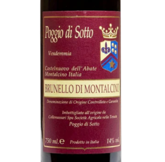2024.6.21 판다곰님 pick - Brunello di Montalcino - Poggio di Sotto 2017