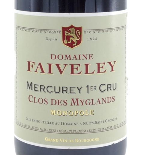 2018 Faiveley Mercurey Clos Des Myglands 750ml