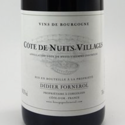 2024.8.23 Busaner님 pick - Domaine Didier Fornerol Cote de Nuits-Villages 2022