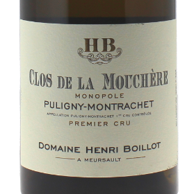 2024.8.26 와인얜뭐여님 pick - Puligny montrachet clos de la mouchère 2018 BOILLOT Henri Bourgogne blanc