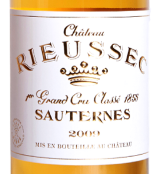 2024.9.10 Sauternesbarsac님 pick - Chateau Rieussec 2009