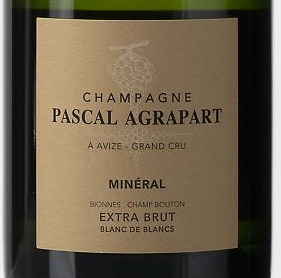 2024.10.14 옴니보어님 pick - Pascal Agrapart Mineral Blanc de Blancs Grand Cru Extra Brut 2016