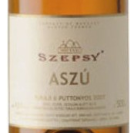 2024.10.15 나너님 pick - Szepsy 6 puttonyos Tokaji Aszú 2017