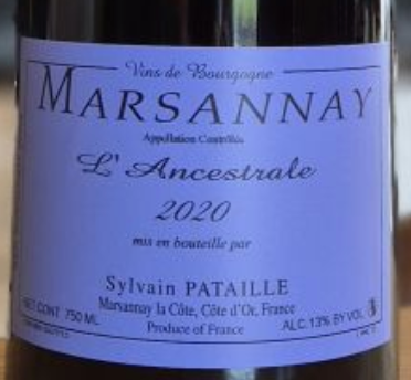 2021 Domaine Sylvain Pataille Marsannay L'Ancestrale