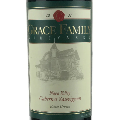 2024.11.15 타운와인 pick - 2007 Grace Family Napa Valley Cabernet Sauvignon (약 354,719원)