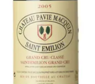 Pavie Macquin, Canon