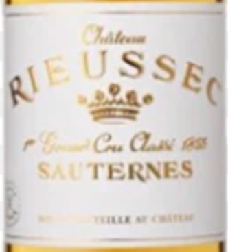 2024.11.19 캐리845님 pick - 2001 Chateau Rieussec, Sauternes, France (라벨 손상 있음)