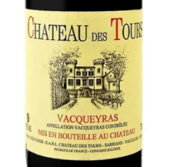 2024.11.22 아이브님 pick - Des Tours Vacqueyras – Vacqueyras – Red – 2012