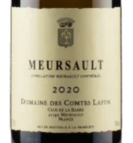 2024.12.6 와인얜뭐여님 pick - Domaine Des Comtes Lafon Meursault 2022