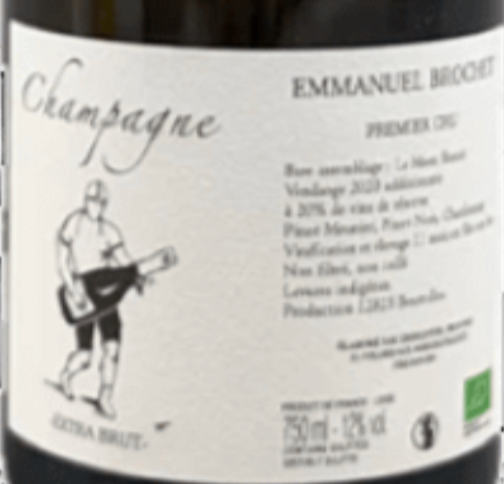 2025.01.20 탄포님 pick - Emmanuel Brochet Le Mont Benoît Extra Brut