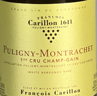 2025.01.23 탄포님 pick - FRANCOIS CARILLON PULIGNY MONTRACHET CHAMP GAIN 1ER CRU 2021