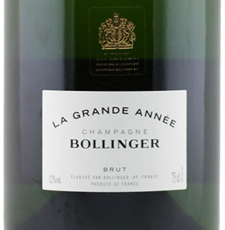 2014 - Bollinger La Grande Annee Brut Champagne France (약 288,000원)