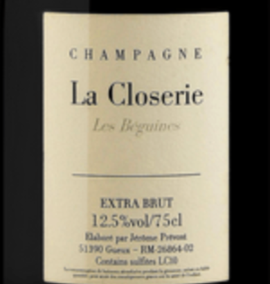 2025.03.25 와인얜뭐여님 pick - Jerome Prevost La Closerie Les Beguines Extra Brut NV
