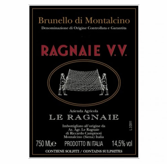 2025.06.18 와쿠님 pick - Le Ragnaie Brunello di Montalcino Ragnaie VV 2015