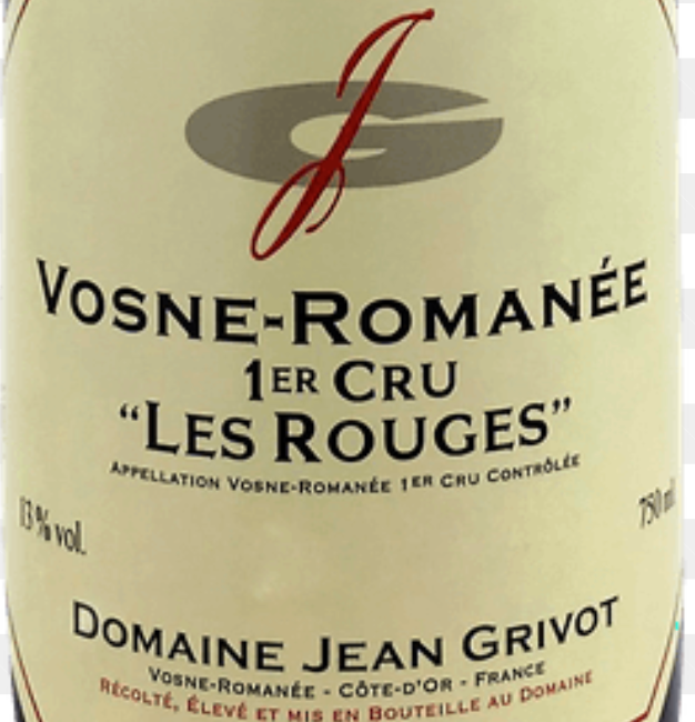 2025.08.20 와쿠님 pick - 2020 Vosne Romanée 1er Cru Les Rouges Jean Grivot