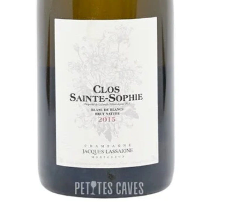 2026.01.08 나너님 pick - Champagne Jacques Lassaigne Clos Sainte Sophie 2018