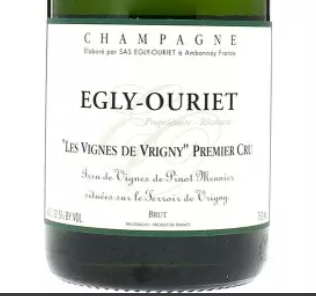2026.01.09 타운와인 pick - Champagne Egly Ouriet 1er Cru Les Vignes de Vrigny
