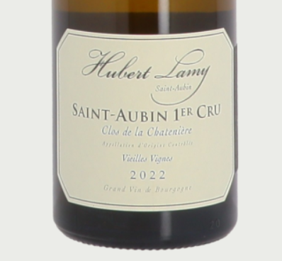 Hubert Lamy St Aubin 1 Cru Clos Chateniere 2022