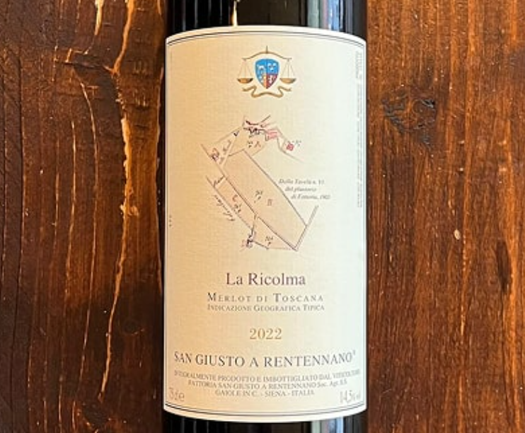 2026.04.21 타운와인 pick - San Giusto a Rentennano, La Ricolma 2022