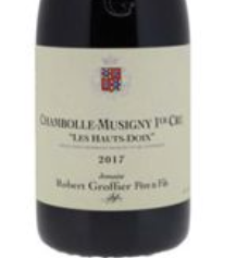 2026.08.11 호롱이님 pick - Groffier Chambolle-Musigny 1er Cru Les Hauts-Doix 2022