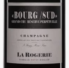 2026.08.17 타운와인 pick - La Rogerie 'Le Bourg Sud' Grand Cru Reserve Perpetuelle Extra-Brut