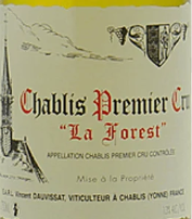 2026.08.24 탄포님 pick - Vincent Dauvissat La Forest Chablis 1er Cru 2019