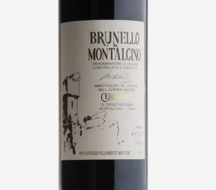 2026.09.14 와쿠님 pick - Brunello di Montalcino Cerbaiona Tuscany Italy 2008