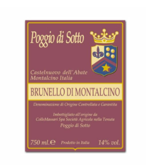 2026.09.24 palazzi님 pick - Poggio di Sotto Brunello di Montalcino 2021