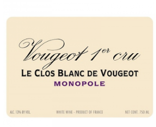 2026.09.24 palazzi님 pick - Vougeraie 1er Cru Le Clos Blanc de Vougeot Monopole 2018
