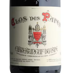 2026.10.02 NIL님 pick - Paul Avril Clos des Papes Chateauneuf du Pape 2020