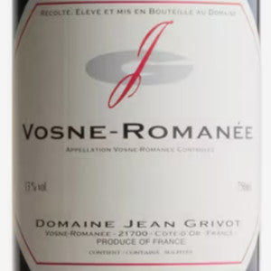 2012 Vosne-Romanée Clos de la Fontaine Domaine A.-F. Gros Burgundy