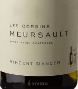 2025.03.04 탄포님 pick - Vincent Dancer, Meursault, Les Corbins 2018