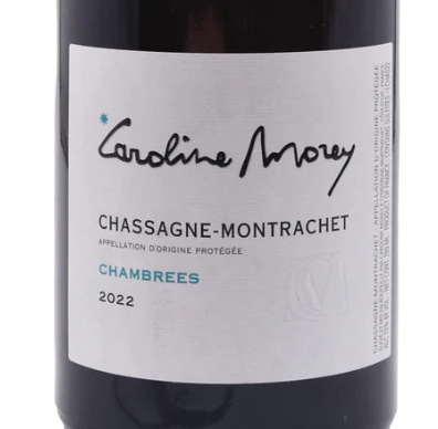 2025.08.22 탄포님 pick - CAROLINE MOREY CHASSAGNE MONTRACHET CHAMBREES 2022
