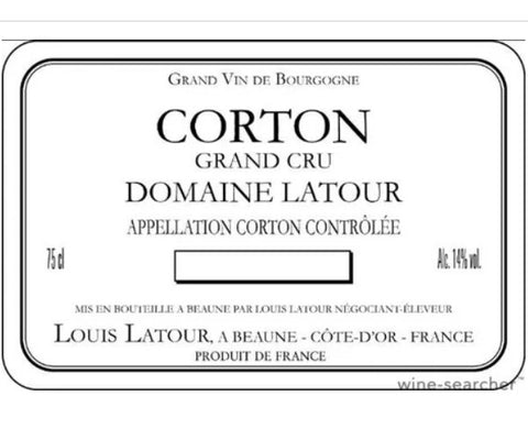 2014 Louis Latour Corton Grand Cru, Cote de Beaune, France