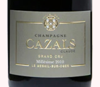 2024.7.2 황**님 pick - Claude Cazals brut millesime 2010 Blanc de Blancs Grand Cru