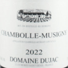 2024.10.9 따다님 pick - Dujac chambolle musigny 2022