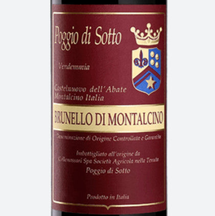2024.12.13 와인얜뭐여님 pick - Poggio di Sotto Brunello di Montalcino 2018