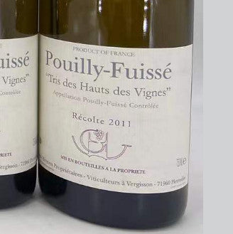 2025.01.22 무르무르님 pick - 2011 Guffens Heynen Pouilly Fuisse Tris des Hauts des Vignes