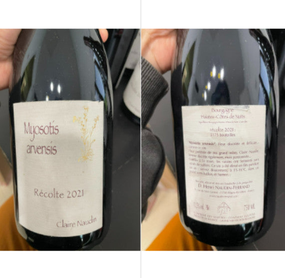 (라벨손상할인) Domaine Henri Naudin-Ferrand Hautes Côtes de Nuits Rouge Myosotis Arvenis 2021