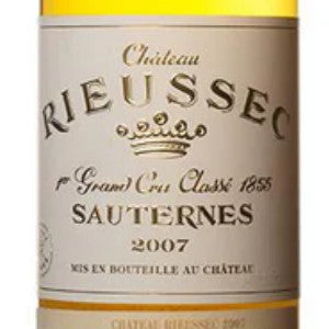 2025.08.01 타운와인 pick - Rieussec 2007 (약 99,000원)