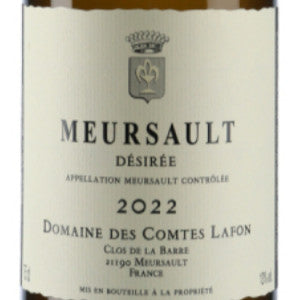 2026.03.19 타운와인 pick - Domaine des Comtes Lafon Meursault 'Désirée' Blanc 2022
