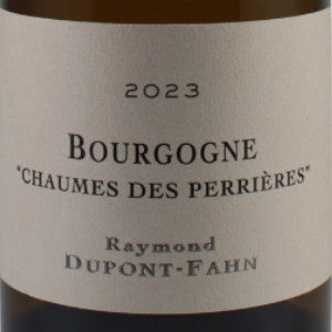 2026.08.12 kemi님 pick - Dupont-Fahn Bourgogne Blanc Chaumes des Perrieres 2023