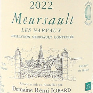 2026.08.25 타운와인 pick - Rémi Jobard Meursault les Narvaux Blanc 2022
