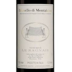 2026.09.23 타운와인 pick - Le Ragnaie Brunello di Montalcin 2015