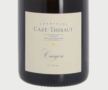 Champagne Cazé-Thibaut Crayère Blanc (즉시 출고 가능)