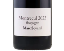 Domaine de la Cras 'MONTRECUL' Bourgogne Rouge 2022